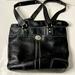 Coach Bags | Coach Black Leather Shoulder Bag | Color: Black | Size: Os