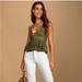 Free People Tops | Nwt Free People Adella Cami | Color: Green | Size: Xs