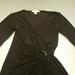 Nine West Dresses | Final Sale Stunning Black Nine West Wrap Around Dress | Color: Black/Silver | Size: 10