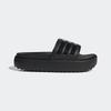 Badesandale ADIDAS SPORTSWEAR "PLATFORM ADILETTE", Gr. 43, schwarz (core schwarz, core schwarz, core schwarz), Synthetik, sportlich, Schuhe