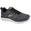 Sneaker SKECHERS "TRACK", Herren, Gr. 48,5, grau, Textil, meliert, sportlich, Schuhe, Freizeitschuh, Halbschuh, Schnürschuh mit gepolsterter Innensohle