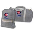 Chicago Cubs Personalized Small Backpack and Duffle Bag Set