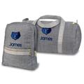 Memphis Grizzlies Personalized Small Backpack and Duffle Bag Set