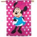 WinCraft Disney Minnie Mouse 28'' x 40'' Single-Sided Vertical Banner