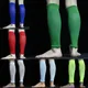 Chaussettes de Football professionnelles respirantes sans pieds protège-tibias chauffe-jambes