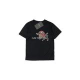 FLOW SOCIETY Active T-Shirt: Black Color Block Sporting & Activewear - Kids Boy's Size X-Small