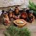 Novica Handmade Dayak Nativity Wood Nativity Scene (6 Pieces)