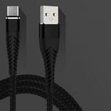 1M 2M 3M Charging Cable Fast Phone Charger Long Lead USB Type C Cable Type-C Charger Micro USB Cables USB C Cable BLACK 0.25M