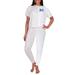 Women's Concepts Sport Cream Saint Louis Billikens Team Logo Brightside Top & Pants Set