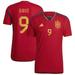 Men's adidas Gavi Red Spain National Team 2022/23 Home Authentic Jersey