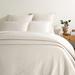 Pine Cone Hill Shepherd Matelassé Coverlet Cotton Sateen in White | Queen Coverlet/Bedspread | Wayfair PC3914-Q