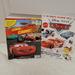 Disney Toys | Cars Playmat Books Cars And Stickers A Few Stickers Missing | Color: Red | Size: Osbb