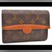 Louis Vuitton Bags | Authentic Louis Vuitton Monogram Pochette Arche Pouch Bum Bag W/ Leather Belt | Color: Brown/Tan | Size: Os