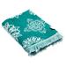 InfuseZen Flower Mandala Luxury Full Terry Bath Towel Made From Turkish Cotton In Blue Terry Cloth/100% Cotton | 36 W in | Wayfair T-MED-SEAGREEN