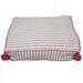 atelierBOEMIA Striped Cotton Pet Bed | 24 H x 32 W x 6 D in | Wayfair AB-LPBGWF