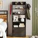 Latitude Run® Nightstand Wood in Black | 55 H x 19.7 W x 13.8 D in | Wayfair 7F4C047EAD9E488C881FC509AEEAAC87