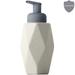 George Oliver Gayann Soap Dispenser Ceramic in White | 5.4 H x 3.2 W x 3.2 D in | Wayfair 178B7D7184144F0A85A219257BEECF91