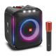 JBL PartyBox Encore Portable Indoor and Outdoor Party Speaker with Built-In Lights, IPX4 Splashproof Design, Deep Bass and 10 Hours of Playtime, in Black