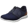 Bugatti Herren Bambola Sneaker, Dark Blue/Dark Blue, 42 EU