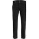 Loose-fit-Jeans JACK & JONES "JJICHRIS JJORIGINAL" Gr. 36, Länge 34, schwarz (black denim) Herren Jeans Loose Fit