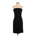 Ann Taylor Cocktail Dress - Sheath: Black Print Dresses - Women's Size 2