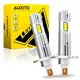 AUXITO – Mini ampoules de phares de voiture lumière LED H1 sans ventilateur pour Ford Fiesta MK7