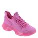 Steve Madden Maxima-R Athletic Sneaker - Womens 7.5 Pink Sneaker Medium