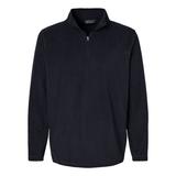 Augusta Sportswear 6863 Micro-Lite Fleece Quarter-Zip Pullover T-Shirt in Black size 2XL | Polyester