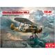 ICM Baby Boys ICM32040 1:32-Gloster Gladiator Mk.I, WWII British Fighter Plastikmodellbausatz, Schwarz, XL