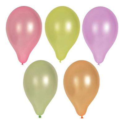 Papstar 10er-Pack Luftballons »Neon« farbig sortiert mehrfarbig