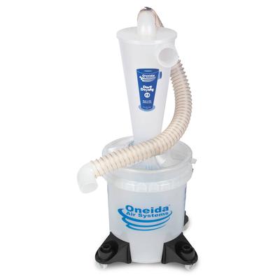 Oneida Air Systems Dust Deputy 2.5 Sturdy Deluxe All Clear Cyclone Separator Kit - 9