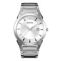 Bulova Men's Analogue Classic Quartz Watch with Stainless Steel Strap 96B015