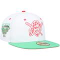 Men's New Era White/Green Pittsburgh Pirates Watermelon Lolli 59FIFTY Fitted Hat