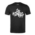 Men's Levelwear Black Los Angeles Kings Richmond Graffiti T-Shirt