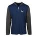 Men's Levelwear Navy/Charcoal Vancouver Canucks Spector Quarter-Zip Pullover Top