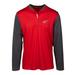 Men's Levelwear Red/Charcoal Detroit Red Wings Spector Quarter-Zip Pullover Top