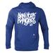 Men's Levelwear Royal New York Rangers Thrive Graffiti Long Sleeve Hoodie T-Shirt