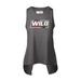 Women's Levelwear Heather Black Minnesota Wild Freedom Tank Top