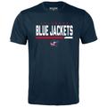 Youth Levelwear Navy Columbus Blue Jackets Little Richmond T-Shirt