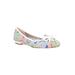 Women's Edie Flat by J. Renee in Blue Green White (Size 7 1/2 M)