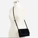 J. Crew Bags | J. Crew Florence Convertible Clutch In Black Velvet Item Bm838 New | Color: Black | Size: Os