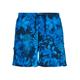 Badeshorts URBAN CLASSICS "Herren Pattern Swim Shorts" Gr. M, US-Größen, blau (blue flower) Herren Badehosen Badeshorts