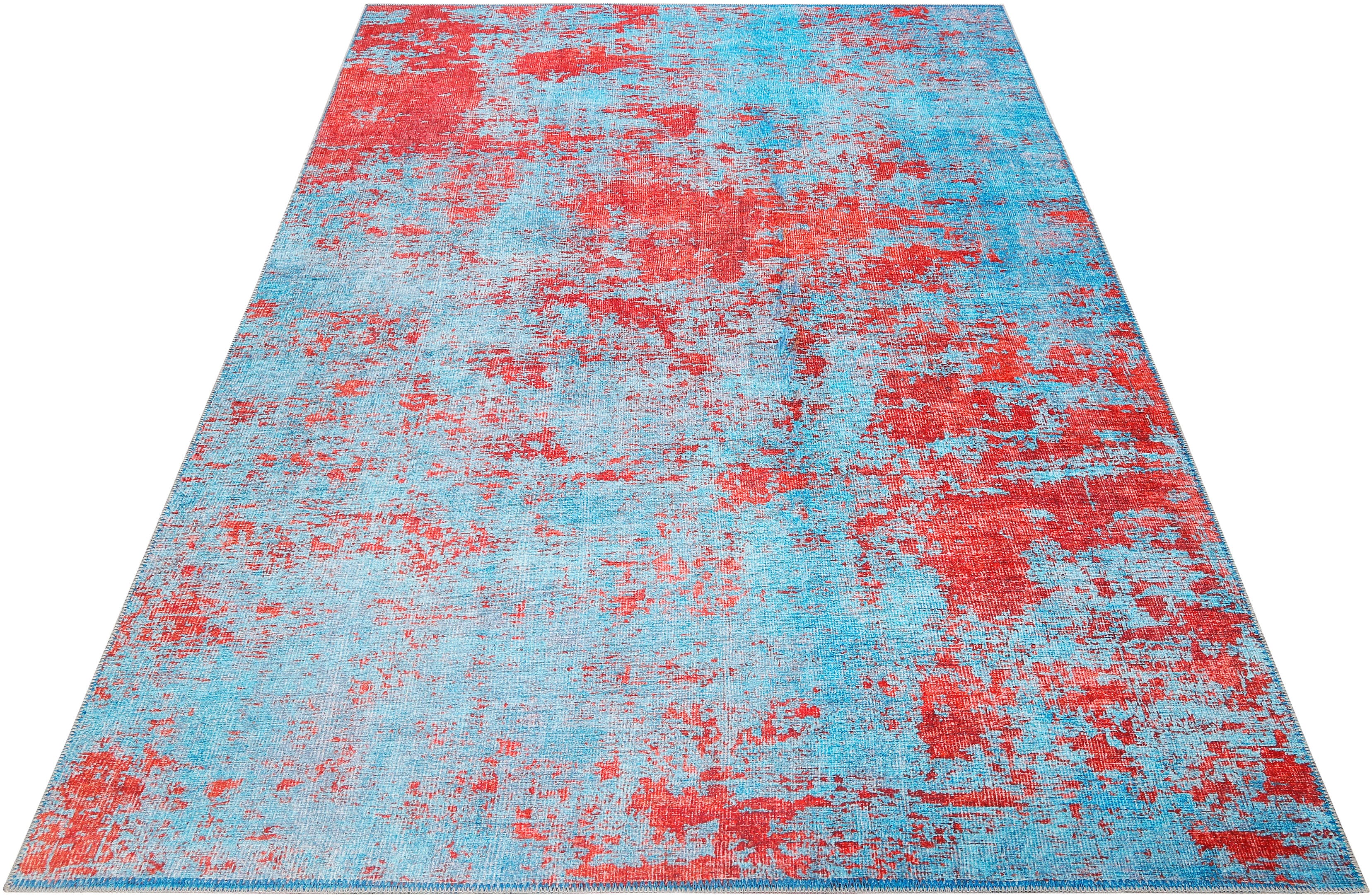 Teppich WECON HOME "Hot Spring", bunt (multi), B:120cm H:6mm L:170cm, Kunstfaser, Teppiche, Wohnzimmer Image