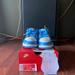 Nike Shoes | Nike Dunk Low Coast 2021 Size 8m (9.5w With Defects) Dd1503-100 - Free Shipping | Color: Blue/Gold | Size: 9.5