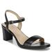 Naturalizer Bristol Sandal - Womens 7 Black Sandal Medium