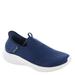 Skechers Sport Ultra Flex 3.0 - Smooth Step Slip-On - Womens 11 Navy Slip On Medium