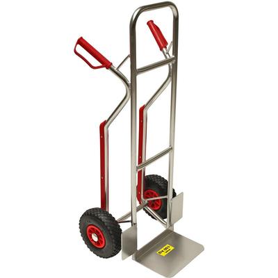 Aluminium Sackkarre mit Treppenrutsche 150 Kg Stapelkarre Transportkarre Alu Image