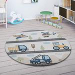 Tapis Chambre Enfant Tapis De Jeux Tapis Bébé Tapis Enfant Route Tapis De Jeux 120 cm rond,