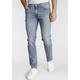 Slim-fit-Jeans LEVI'S "511 SLIM" Gr. 32, Länge 32, blau (medium indigo destructed) Herren Jeans Skinny-Jeans