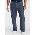 Straight-Jeans LEVI'S PLUS "501 LEVI'SORIGINAL B&T" Gr. 48, Länge 32, blau (stonewash) Herren Jeans Straight Fit